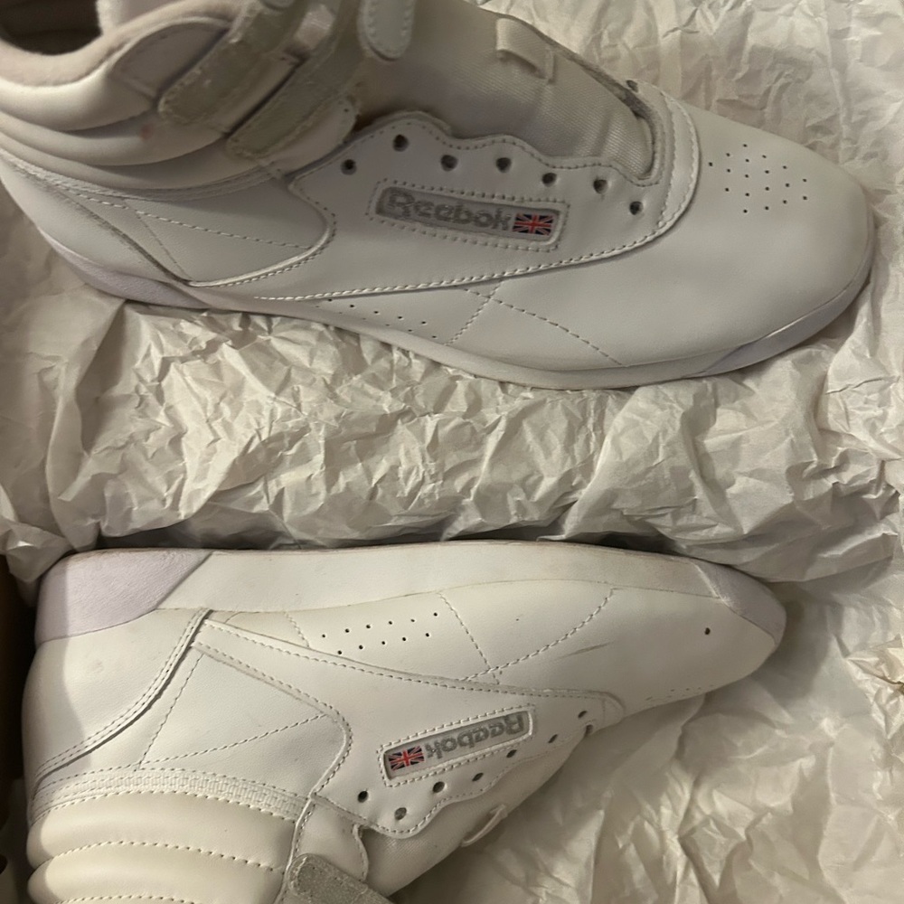 Reebok Classic White Leather High-Tops